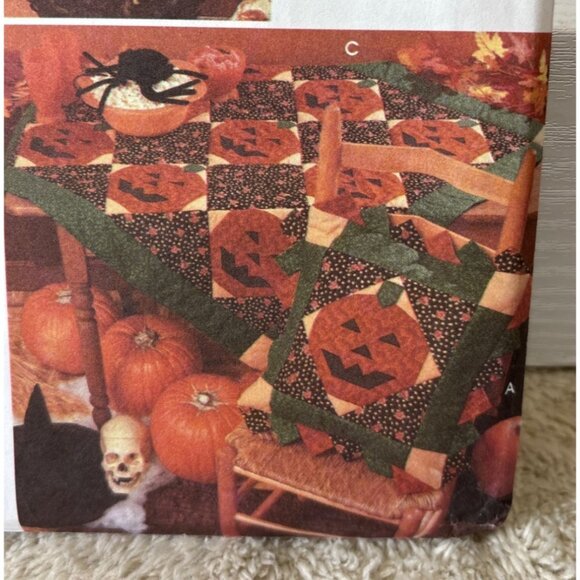 Simplicity 9788 Quilt Block Club Pattern Set Halloween Thanksgiving Decor Uncut - Picture 4 of 6